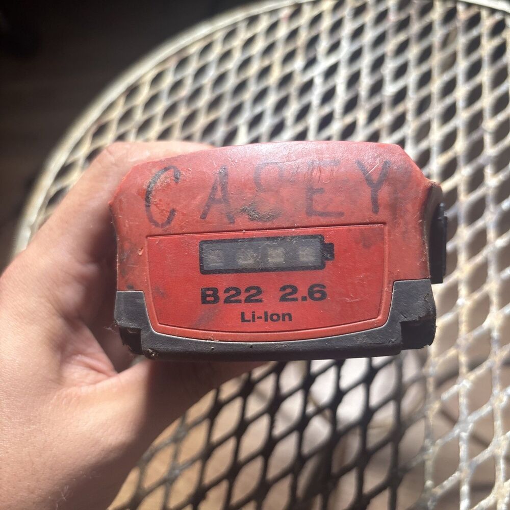 Hilti CPC Battery B22 / 2.6Ah 21.6 Volt Li-Ion for Cordless tool (OEM)